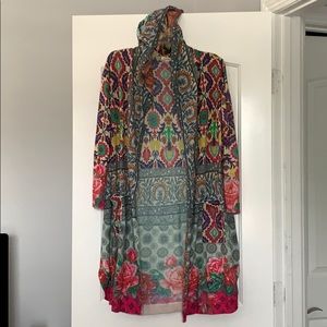 Johnny Was Women’s Cotton Cashmere Cardigan